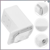 6 Chiếc Màn Rèm Dọc Rèm Thanh Cửa 20 Mm Gắn Giá Đỡ Phụ Kiện Giá Đỡ Mini Nhựa Chân Đế Cho Thanh Trên junshaoyip