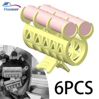 6 Chiếc Perm Rods Kẹp Tóc Thiết Thực Mũ Uốn Cong Để Làm Đẹp