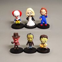 6 Christmas Funny Ghost Doll Evil Species Halloween Horror Spiritual Love Doll Doll Garage Kits Model Furnishing Articles Sản phẩm Anime DLx0