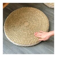 6 đệm ngồi đan cói/đệm chiếu cói ngồi bệt hình Tròn (hàng xuất khẩu)