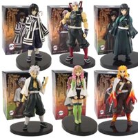 6 Demon Slayer Blades Undead Kawamiya Temple Mili Iguro Xiaobanai Tokito Muichiro Luyện ngục Xingshoulang Usui Tianyuan GK Mô hình búp bê Hình đồ trang trí Đồ chơi viên nang Quà tặng
