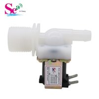 6 điểm-12mm van điện từ đầu vào nước máy giặt thường đóng DC12V bán hàng trực tiếp tại nhà có thể được đặt