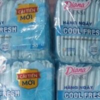 6 Gói Băng Vệ Sinh Diana Sensi Hàng Ngày Cool Fresh 20 Miếng