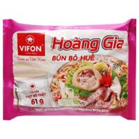 6 GÓI Bún bò Huế Vifon Hoàng Gia gói 120g (có gói thịt thật)