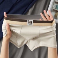 6 Gói Melade Cotton Nguyên Chất Quần Lót Nam Thoải Mái Thể Thao Boxer Thoáng Khí Quần Short Boxer Đơn Giản 3.4