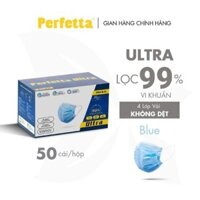 6 Hộp x 50 cái Khẩu Trang Y Tế Cao Cấp Perfetta Ultra 4 lớp QS Store
