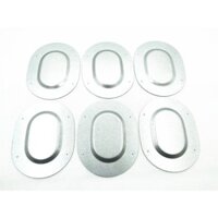 6 Kim Loại cốp Thoát Nước Cắm Tấm Có Cho Chevelle 1967-77 Thân Cho Ống Nội Tuyến INL14820