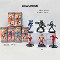 6 Loại Avengers 4 WCF Người Sắt Nhân Vật Q Phiên Bản Trang Trí Ô Tô Hộp Bí Ẩn Viên nhộng Đồ Chơi Mô Hình Búp Bê