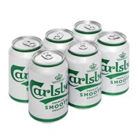6 lon Bia Carlsberg Smooth Draught