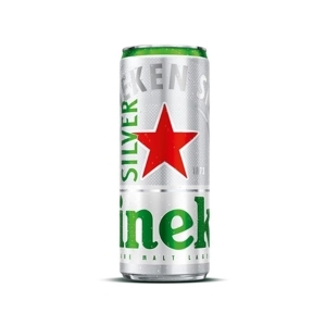 6 lon bia Heineken Silver 330ml