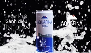 6 lon nước giải khát có ga Aquafina Soda 320ml