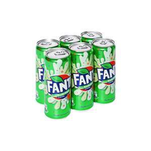 6 lon nước ngọt Fanta vị soda kem 330ml