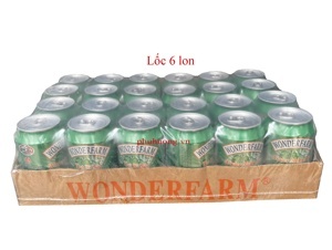 6 lon trà bí đao Wonderfarm 310ml