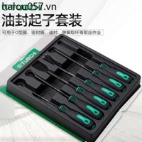6 Miếng Dầu Cói Tua Vít Móc Cao Su Khóa Lên Xi Lanh Xẻng Bộ Dụng Cụ Con Dấu Dầu Vòng Tháo Lắp Lắp Lắp Ráp Vòng Chữ O Disass