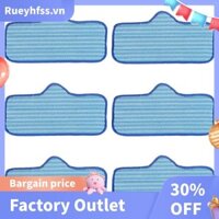6 Miếng lau nhà sợi nhỏ cho máy làm sạch hơi nước Neat Máy tái sử dụng có thể giặt được cho sàn đá gạch gỗ cứng