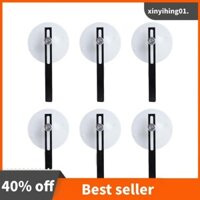 6 Miếng LED LCD Màn Hình Tivi Tẩy Dụng Cụ Sửa Chữa Silicone Hút Chân Không Cốc Đen Trắng