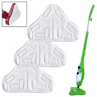 6 Miếng Lót Thay Thế Sàn Cây Lau Nhà Microfiber Mềm Có Thể Giặt Được Cho H20 X5 Trắng