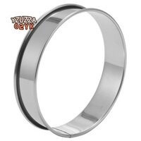 6 Miếng Tiếng Anh Muffins Nhẫn, Muffin Tart Nhẫn Cán Đôi Tart Nhẫn Thép Không Gỉ Crumpet Nhẫn Khuôn Bánh Khuôn