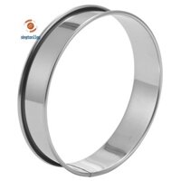 6 Miếng Tiếng Anh Muffins Nhẫn, Muffin Tart Nhẫn Cán Đôi Tart Nhẫn Thép Không Gỉ Crumpet Nhẫn Khuôn Bánh Khuôn