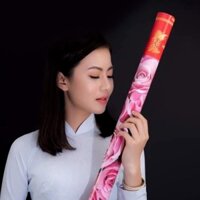 6 Ống giấy phụt lễ hội hoa hồng nguyên cánh 80 cm