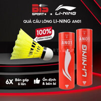6 Quả Cầu Lông Nhựa Lining AN001 - Hàng Chính Hãng