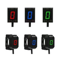 6 Speed Universal Motorcycle Motorbike Digital Gear Indicator LED Display Shift Lever Magnet Gear Indicator Holder