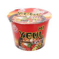 6 tô Mì Yeul Ottogi vị cay tô 105g