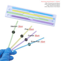 60 Cái / hộp Dụng Cụ Răng 4mm * 150mm Dây Đánh Bóng Nhựa Nha Khoa