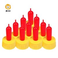 60 Chiếc Cừu Dê Thịt Cừu Sữa Uống Núm Vú Cao Su Mềm Cho Động Vật Nhỏ Thức Ăn Mồ Hôi Thịt Cừu Pup