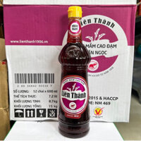 [60% CỐT NHĨ CÁ CƠM] Nước mắm Liên Thành nhãn ngọc loại ngon nhất (600ML)
