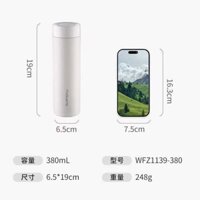 60 Fuguang Giữ Ấm Cốc 316L Thép Không Gỉ Dành Cho Nam Giới Và Phụ Nữ Kinh Doanh Cốc Nước Sinh Vi