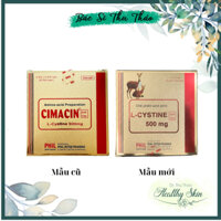 [60 viên] Viên uống CIMACIN L cystine 500mg hỗ trợ đẹp da tóc móng