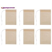 600 Gói Túi Lọc Trà, Túi Trà Giấy Dùng Một Lần Có Dây Rút Cho Trà Lá Rời, Cà Phê (Màu Tự Nhiên, 2,75X1.97 In)