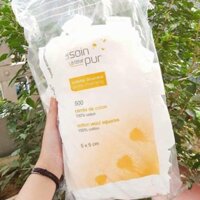 [600 MIẾNG] BÔNG TẨY TRANG TETRA LE SOIN LARETAT PUR NỘI ĐỊA PHÁP - BÔNG TẨY TRANG 500 MIẾNG CỦA PHÁP TETRA 4.9