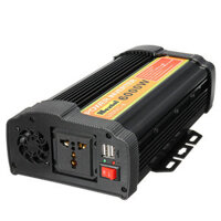 6000W Peak Car Power Inverter DC 12V To AC 220V Dual USB Modified Sine Wave Transformer
