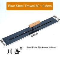 600mm Tận hưởng sự hoàn hảo của trang trí tường với bộ dao trét bột chuyên nghiệp dao trét bột sơn nước dụng cụ xây dựng bay trét sơn