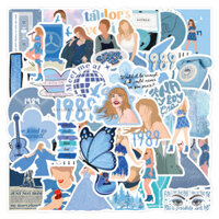 60~120 miếng dán graffiti Taylor Swift cho hành lý, dán guitar, dán cốc chống nước bán buôn