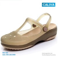 604 - Giày nhựa nữ êm mềm cao 4cm