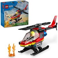 60411 LEGO CITY Trực Thăng Cứu Hỏa