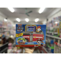6054624 - Paw Patrol, Marshall Remote Control Fire Truck With 2-way Steering