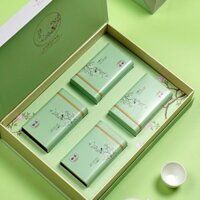 609 Bộ Sưu Tập Người Trà Mùa Xuân Cao Cấp Trà Đen Quà Tặng Bao Bì Hộp Trống Trà Xanh Nửa Catty 0.5kg Phong Cách Trung Hoa Trà Bao Bì Hộp 2.23