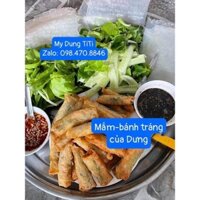 60cái bánh tráng Hoà Đa, bánh tráng Phú Yên, bánh tráng cuốn thịt