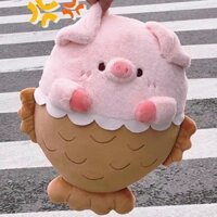 60CM Dễ thương Taiyaki Pig Doll Đồ chơi sang trọng Búp bê vui nhộn Cô gái quà tặng Gấu bông