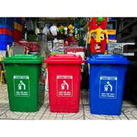[60L] Thùng rác công nghiệp 60L Khánh Hưng, không bánh xe.