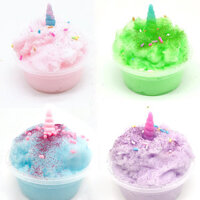 60ML Slime Brushed Mud UnicornCrystal Clay Decompression Plasticine Toys