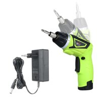 6.0N.m Cordless Electric Screwdriver Rechargeable 7.2 1500mAh Li-ion 7 Torque Setting 2 Position Handle with LED Light