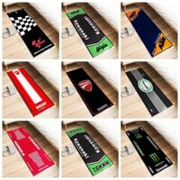 60x200cm Xe Máy Màn Hình Thảm Chống Trơn Trượt Đua Moto Thảm Cho Xe Honda Kawasaki Yamaha BMW Suzuki Sàn Trang Trí Nhà Cửa Thảm