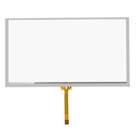 6.1'' 8 Pin LCD Touch Screen Glass Digitizer For Toyota Camry Tacoma Corolla Prius V C