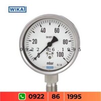 611.10.100 Đồng Hồ Đo Áp Suất Hộp Màng Wika Wika 611.10.100 giá tốt có VAT