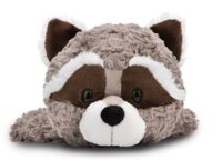 61303-Thú bông NICI Germany GREEN gấu mèo Lenno siêu mềm mịn | Soft toy Raccoon Lenno 45cm lying |Dreamy Winter